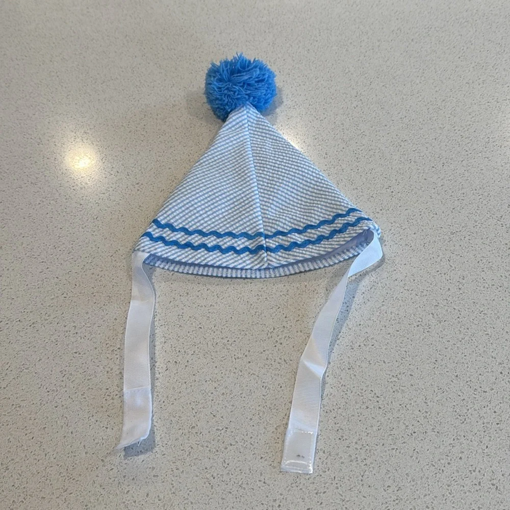 Birthday Hat boys 1st birthday blue hat